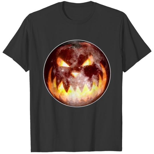 The Happy Halloween Pumpkin Moon Laughing Gift T Shirts