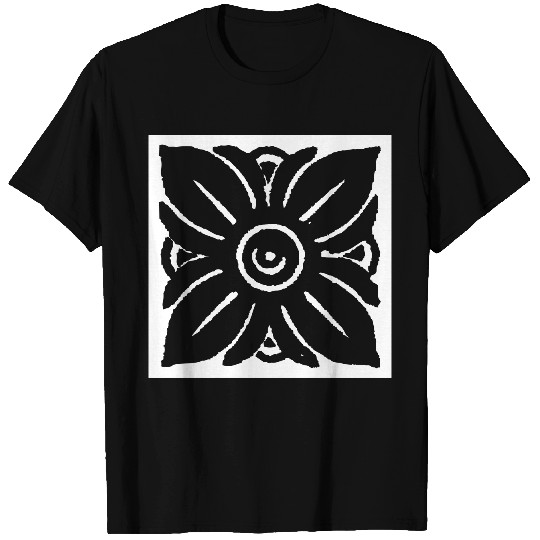 Decorative Floral Print T Shirts