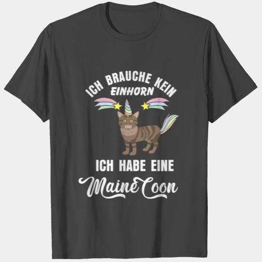 Maine Coon Unicorn T Shirts