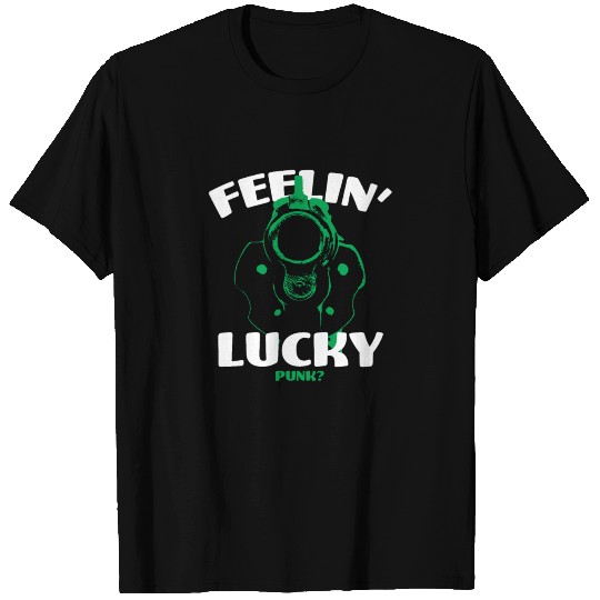 St Patricks Day Feeling Lucky Punk T Shirts