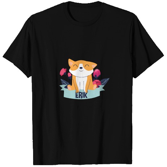 Happy Pembroke Welsh Corgi Puppy T Shirts