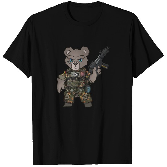 Teddy Tactical Armed Forces Gift T Shirts