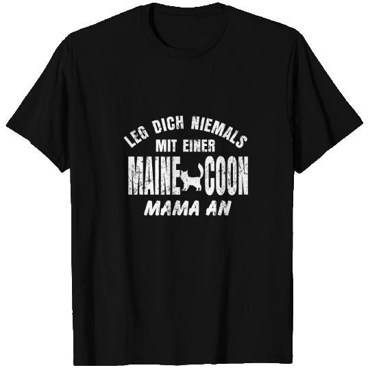 Maine Coon Mama Mother Gift T Shirts