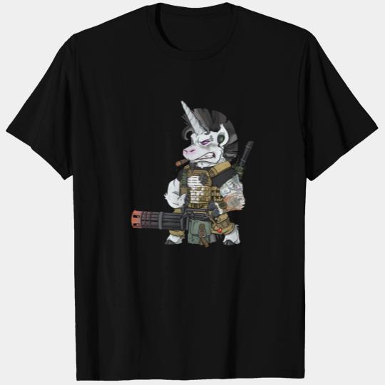 Soldier Army Military Unicorn Operator Gift Ideas T Shirts