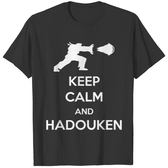 KEEP CALM AND HADOUKEN T-shirt