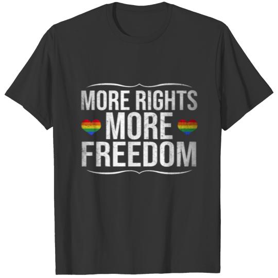 American LGBTQ Freedom Love T-shirt