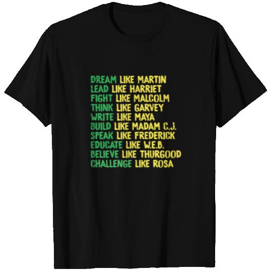 Black Power Black History Month Pride T Shirts