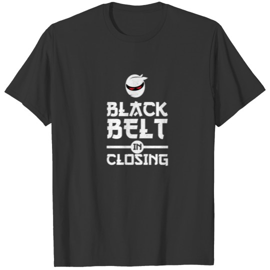 Cool Black Belt Entrepreneur Business T-Shirt T-shirt