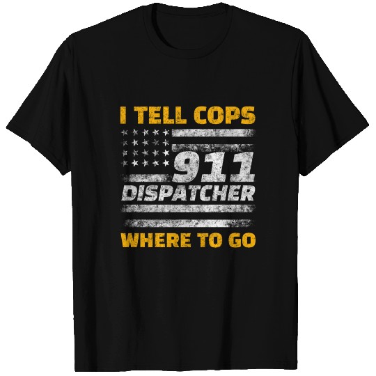 911 Dispatcher T Shirts