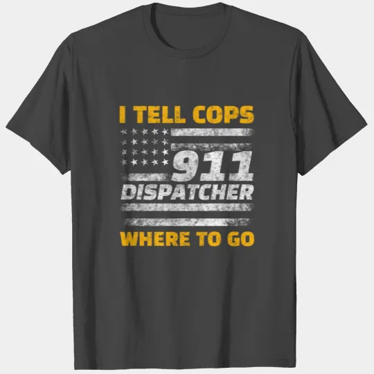911 Dispatcher T Shirts