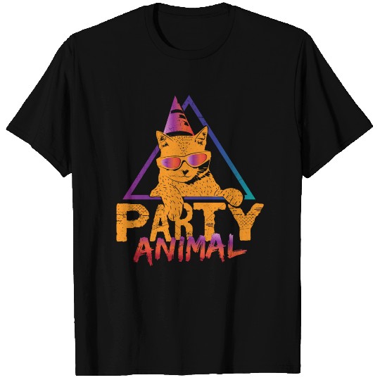 Cat Party Animal T Shirts