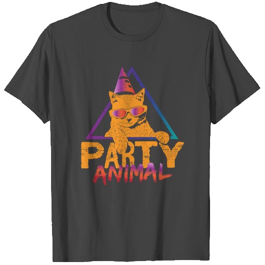 Cat Party Animal T Shirts