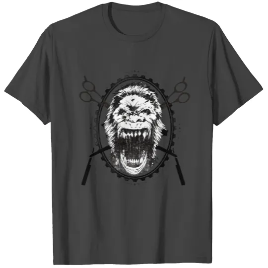 Barber Ape - hairdresser, coiffeur, barber, barb T Shirts