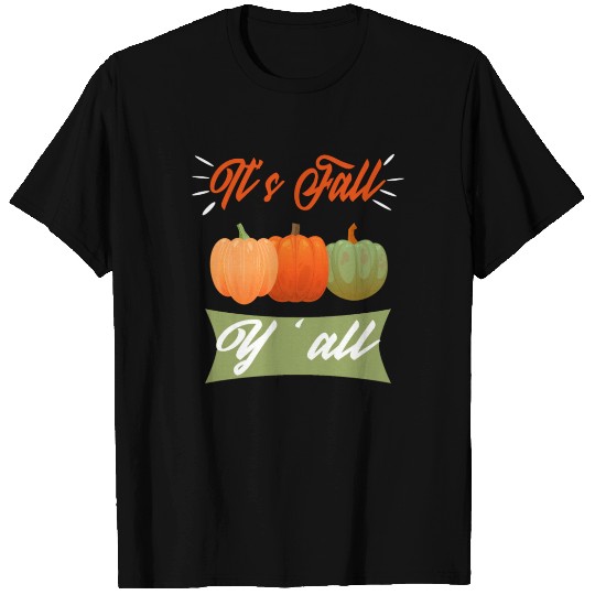 It s Fall Y all Halloween Pumpkin Spice Perfect T Shirts