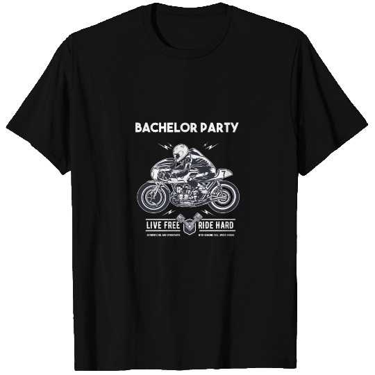 Bachelor Party Motorcycle Holidays T Shirts