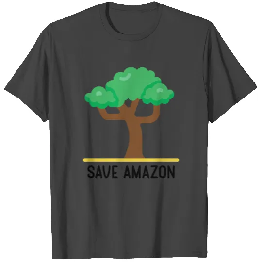 Save Amazon Forest Logo One T Shirts