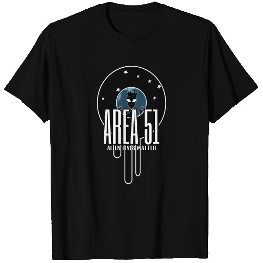 Alien Area 51 T Shirts