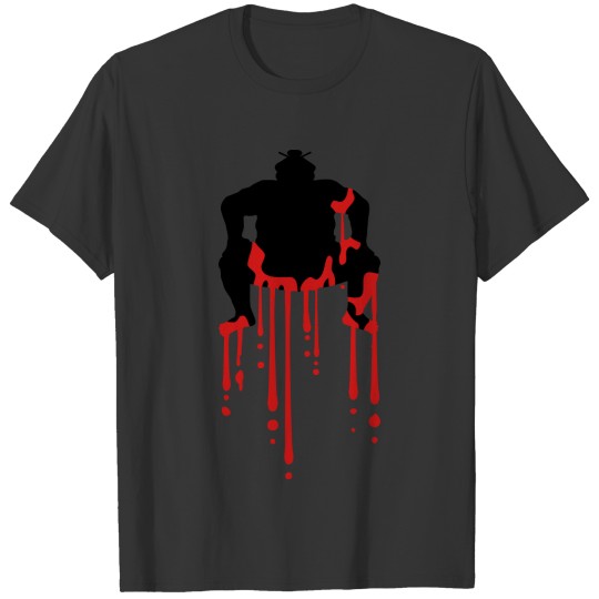 blood graffiti drop stamp sumoringer sport sumo wr T-shirt