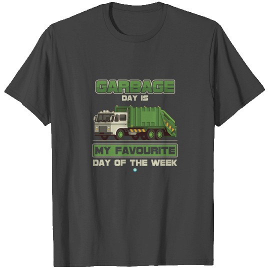 Garbage Day Recycling Trash Truck Gift Idea T Shirts