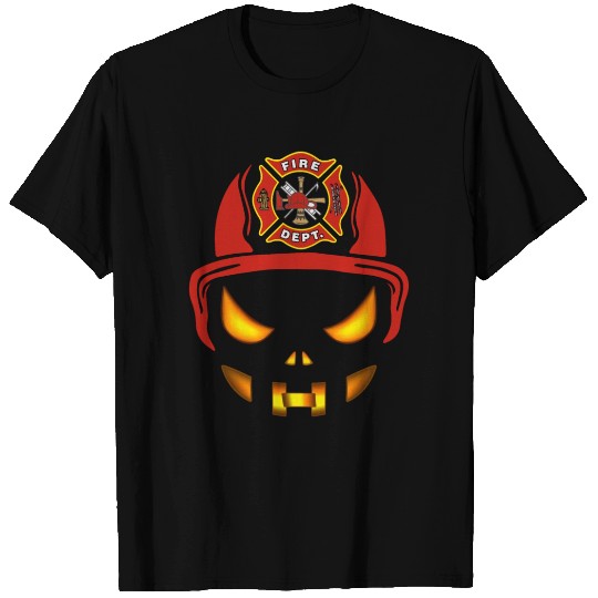 Pumpkin Fire Department T Shirts