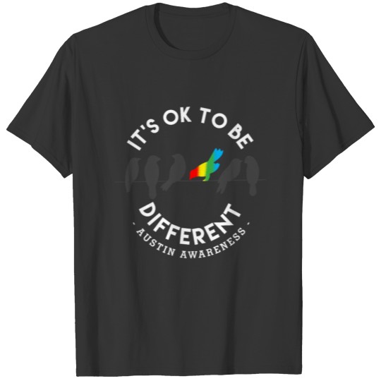 It's Ok To Be Different World Autism Awareness T-shirt