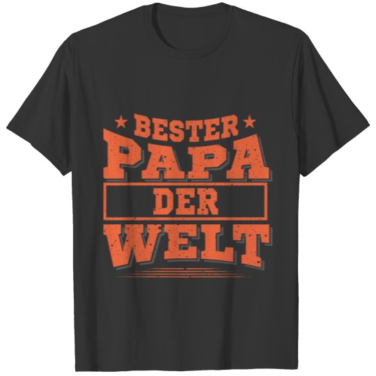 Best Daddy of the World Father's Day Gift Father D T-shirt