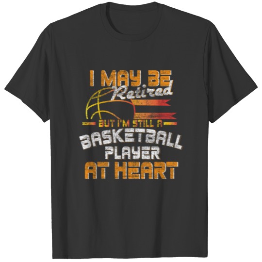 Basketball retirement gift idea T-shirt