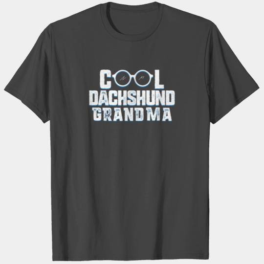 Cool Dachshund Grandma - Dachshund Grandma Gift T Shirts