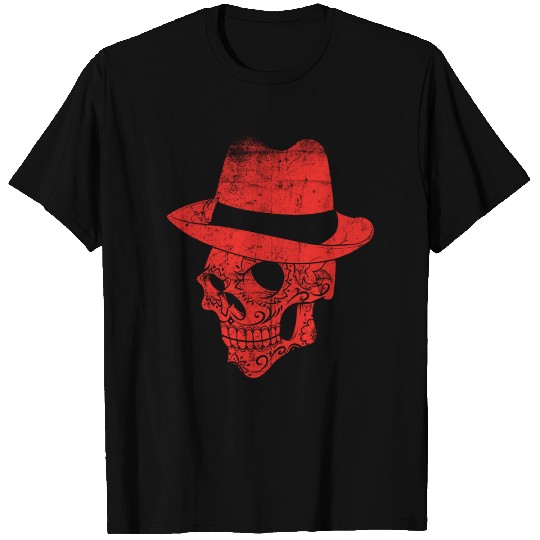 Gangster Skull T Shirts
