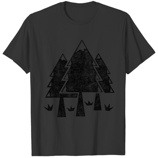 Chrismas XMAS Winter Wintertime Trees T-shirt