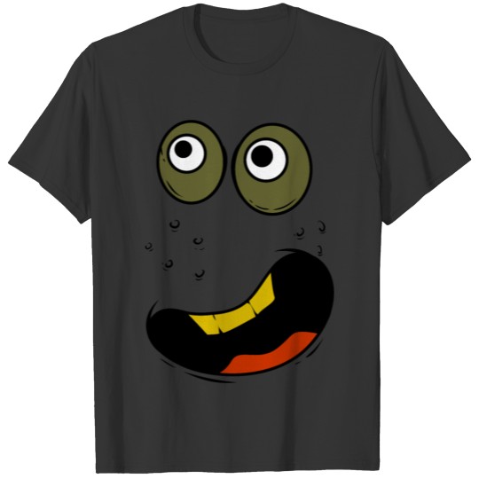 Little Happy Face. Stupid Smile Monsters. T Shirts