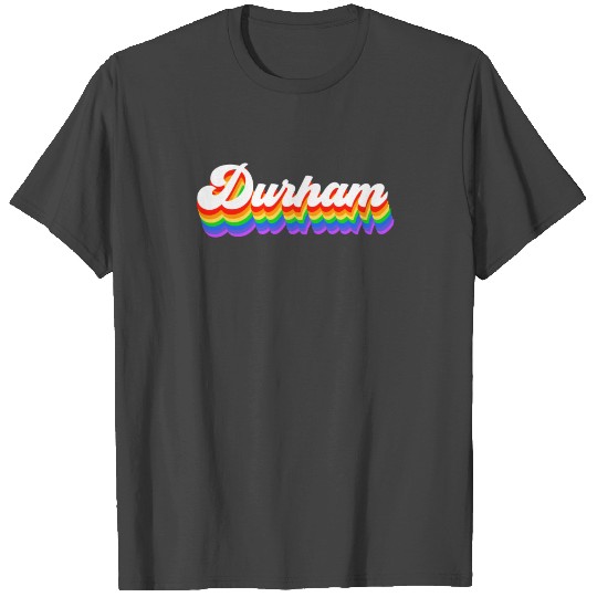 Vintage Durham NC Rainbow Diversity T Shirts