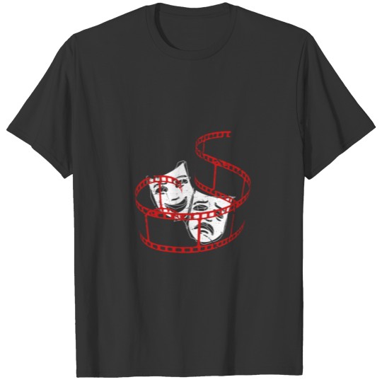Cool Filmstrip Masquerade Gift Present Idea T-shirt