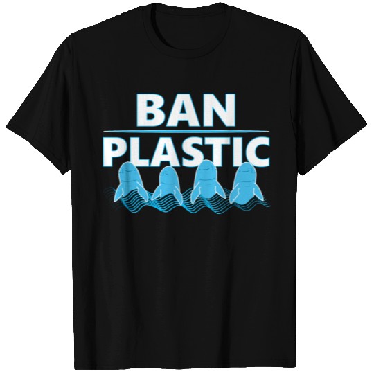 Plastic Dolphin Ocean T Shirts