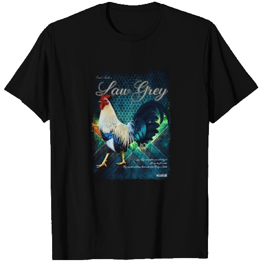 LAW GREY ROOSTER T Shirts