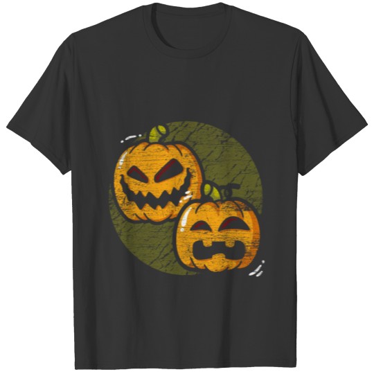 Pumpkin faces T-shirt