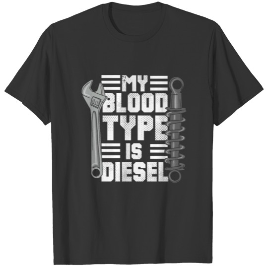 Diesel Trucker Mechanic Technician Gift T-shirt