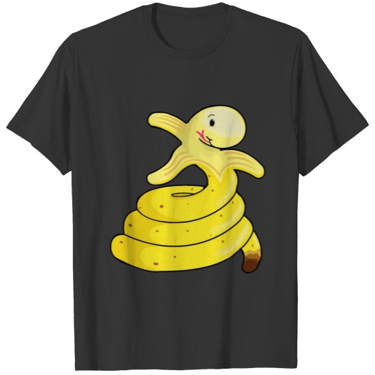 Cute Baby Snake Bananas T Shirts