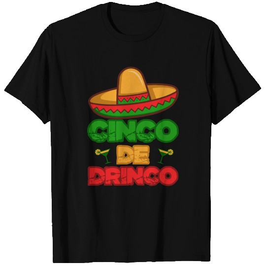 Cinco De Mayo Cinco De Drinko Sombrero Gift T Shirts