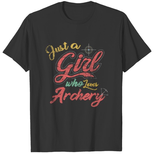 Archery Sport Girl T-shirt