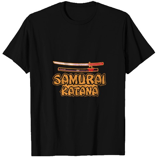 Samurai Katana Catana Sword Ninja Saber Gift T Shirts