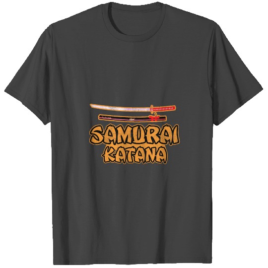 Samurai Katana Catana Sword Ninja Saber Gift T Shirts