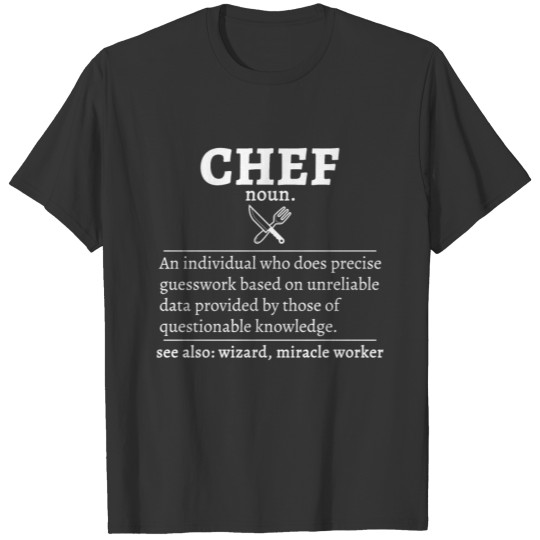 Chef Definition T-shirt