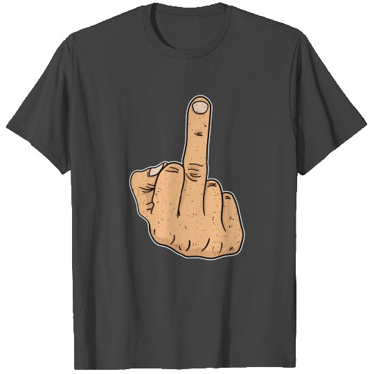 Middle Finger Fuck You I Hate People Gift T Shirts