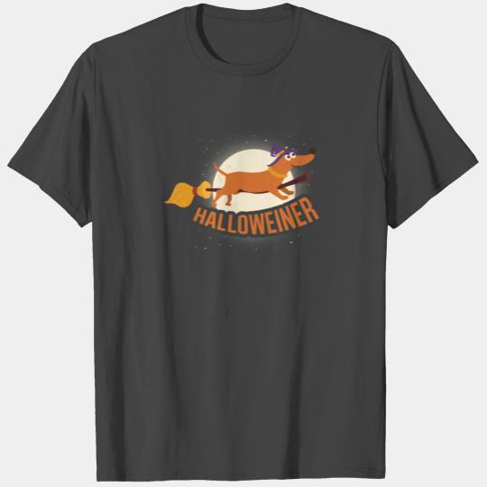 Cute Halloweiner Halloween Dog, Pet Dachshund Dog T Shirts