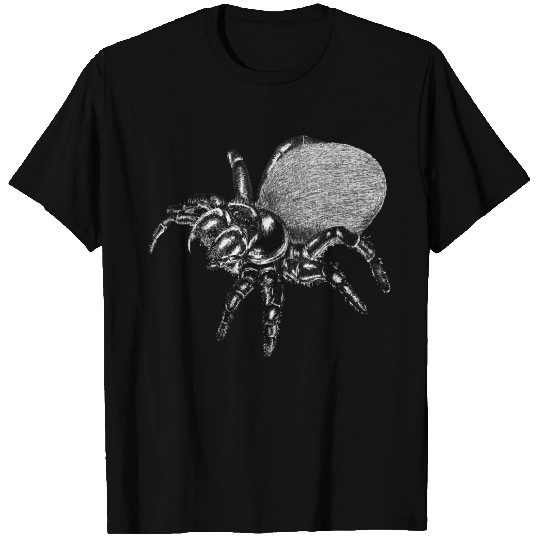 Black spider insect T Shirts