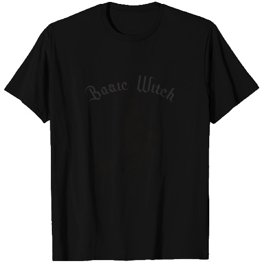 Basic Witch Funny Halloween Design for Witches T Shirts