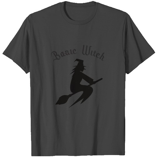 Basic Witch Funny Halloween Design for Witches T Shirts