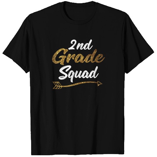 2nd Teacher Team T Shirts Second Grade Squad Gift T