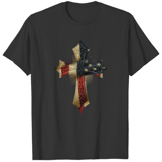 salute kneel flag T-shirt